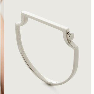 MONICA VINADER Signature Bangle Sterling Silver EUC M $450